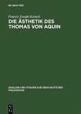 Die Ästhetik des Thomas von Aquin (eBook, PDF)