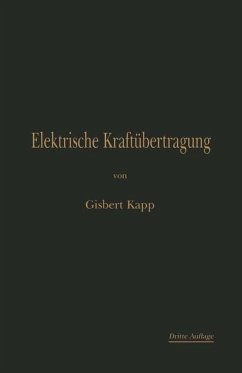 Elektrische Kraftübertragung (eBook, PDF) - Kapp, Gisbert