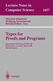Types for Proofs and Programs (eBook, PDF)