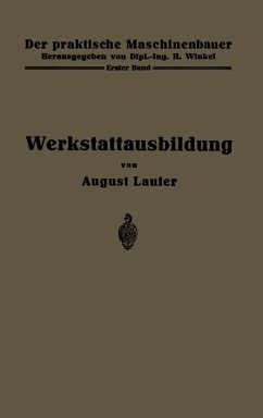 Werkstattausbildung (eBook, PDF) - Laufer, August