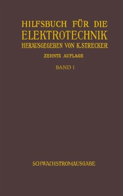 Hilfsbuch für die Elektrotechnik (eBook, PDF) - Strecker, Karl