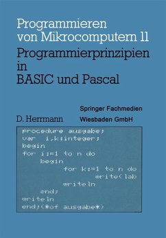 Programmierprinzipien in BASIC und Pascal (eBook, PDF) - Herrmann, Dietmar