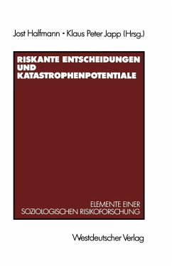 Riskante Entscheidungen und Katastrophenpotentiale (eBook, PDF)