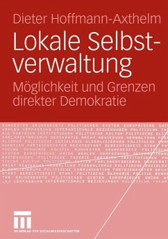 Cover Lokale Selbstverwaltung (eBook, PDF)