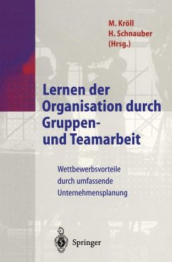 Lernen der Organisation durch Gruppen- und Teamarbeit (eBook, PDF)