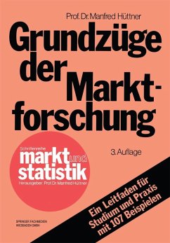 Grundzüge der Marktforschung (eBook, PDF) - Hüttner, Manfred