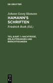 Nachträge, Erläuterungen und Berichtigungen (eBook, PDF) Nachträge, Erläuterungen und Berichtigungen (eBook, PDF)