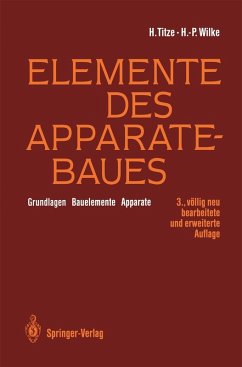 Elemente des Apparatebaues (eBook, PDF) - Titze, Hubert; Wilke, Hans-Peter