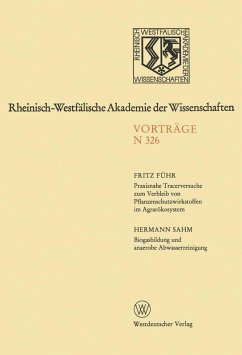 Praxisnahe Tracerversuche zum Verbleib von Pflanzenschutzwirkstoffen im Agrarökosystem (eBook, PDF) - Führ, Fritz