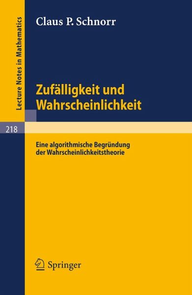 Zufälligkeit und Wahrscheinlichkeit (eBook, PDF) Zufälligkeit und Wahrscheinlichkeit (eBook, PDF)