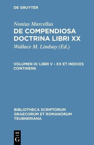 Libri V - XX et indices continens (eBook, PDF) Libri V - XX et indices continens (eBook, PDF)