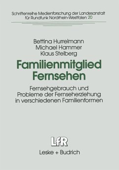 Familienmitglied Fernsehen (eBook, PDF) - Hurrelmann, Bettina