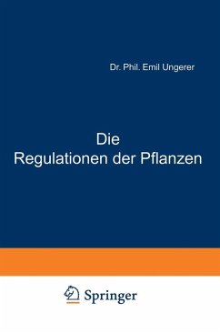 Cover Die Regulationen der Pflanzen (eBook, PDF)