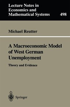 Cover A Macroeconomic Model of West German Unemployment (eBook, PDF)