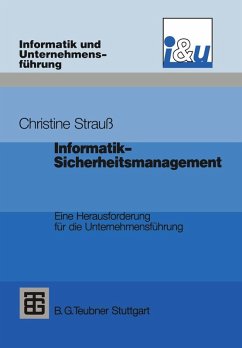 Informatik-Sicherheitsmanagement (eBook, PDF) - Strauß, Christine