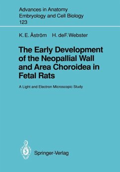 The Early Development of the Neopallial Wall and Area Choroidea in Fetal Rats (eBook, PDF) - Aström, Karl E.; Webster, Henry Def.