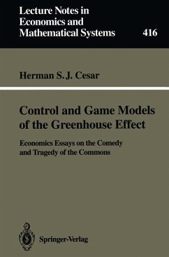 Control and Game Models of the Greenhouse Effect (eBook, PDF) - Cesar, Herman S. J.