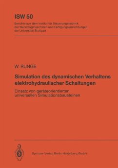 Simulation des dynamischen Verhaltens elektrohydraulischer Schaltungen (eBook, PDF) - Runge, Wolfgang