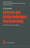 Reform der Unternehmensbesteuerung (eBook, PDF)