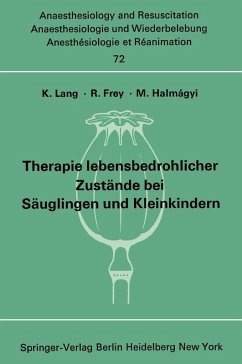 Therapie lebensbedrohlicher Zustände bei Säuglingen und Kleinkindern (eBook, PDF)