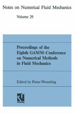 Proceedings of the Eighth GAMM-Conference on Numerical Methods in Fluid Mechanics (eBook, PDF) - Wesseling, Pieter