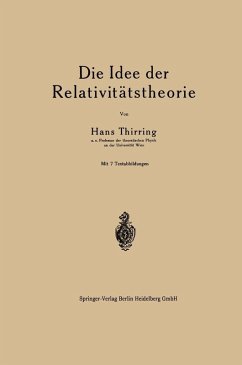 Cover Die Idee der Relativitätstheorie (eBook, PDF)