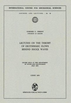 Lectures on the Theory of Exothermic Flows behind Shock Waves (eBook, PDF) - Cherny, Gorimir G.