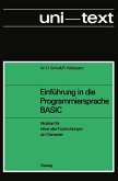 Einführung in die Programmiersprache BASIC (eBook, PDF)