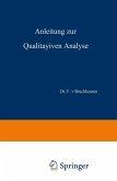 Anleitung zur Qualitativen Analyse (eBook, PDF)
