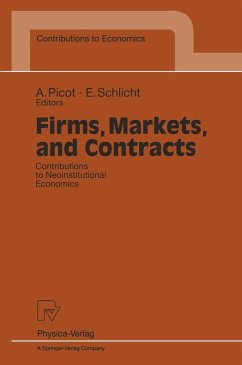 Cover Firms, Markets, and Contracts (eBook, PDF)