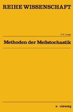 Methoden der Meßstochastik (eBook, PDF) - Lange, Franz H.