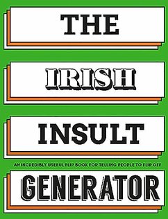 The Irish Insult Generator - Gill, Books