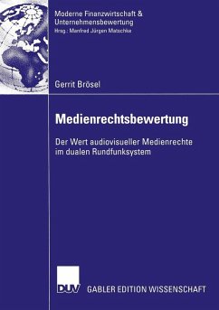 Medienrechtsbewertung (eBook, PDF) - Brösel, Gerrit