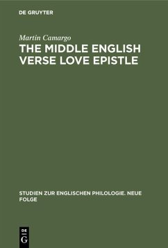 Cover The Middle English Verse Love Epistle (eBook, PDF)