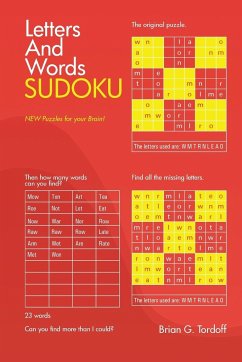 Letters and Words Sudoku - Tordoff, Brian