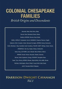 Colonial Chesapeake Families 1 - Cavanagh, Harrison Dwight