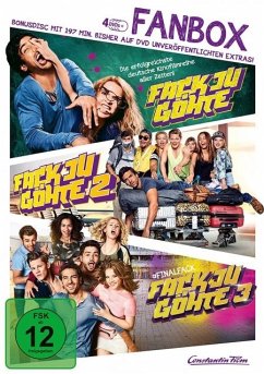 Fack Ju Göhte 1-3 Fanbox DVD-Box - Elyas M'Barek,Jella Haase,Karoline Herfurth