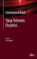 Yargi Yetisinin Elestirisi - Kant, Immanuel