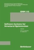 Software Systems for Structural Optimization (eBook, PDF)