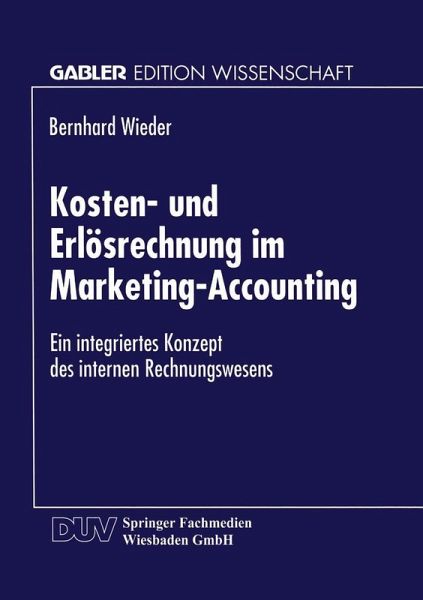 Kosten- und Erlösrechnung im Marketing-Accounting (eBook, PDF)