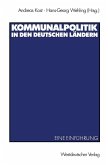 Kommunalpolitik in den deutschen Ländern (eBook, PDF)