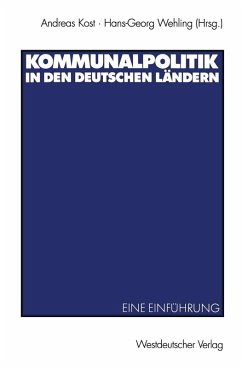 Cover Kommunalpolitik in den deutschen Ländern (eBook, PDF)