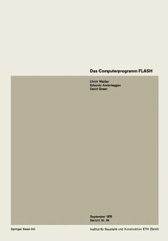 Das Computerprogramm FLASH / The Computer Program FLASH / Le programme FLASH (eBook, PDF) - Walder, U.