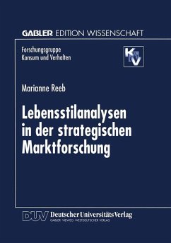 Cover Lebensstilanalysen in der strategischen Marktforschung (eBook, PDF)