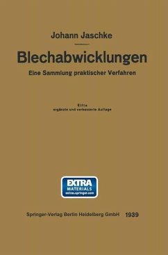 Cover Die Blechabwicklungen (eBook, PDF)