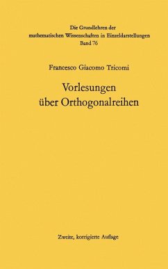 Cover Vorlesungen über Orthogonalreihen (eBook, PDF)