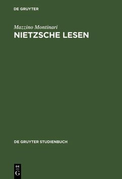Cover Nietzsche lesen (eBook, PDF)
