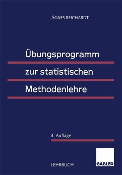Übungsprogramm zur statistischen Methodenlehre (eBook, PDF) - Reichardt, Agnes