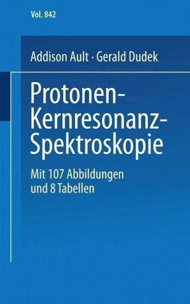 Protonen-Kernresonanz-Spektroskopie (eBook, PDF)