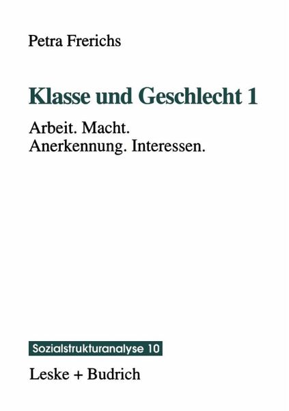 Klasse und Geschlecht 1 (eBook, PDF) Klasse und Geschlecht 1 (eBook, PDF)